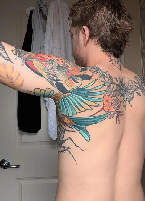 Fay young, The Fall Tattooing, Vancouver BC Canada.