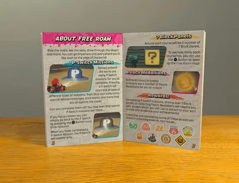 Custom Manual/Booklet for Mario Kart World