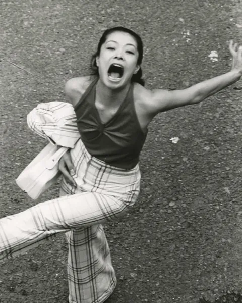 In 1973, Masahisa Fukase photographed his wife, Yōko Wanibe, leaving for work each day from their apartment window in Tokyo.