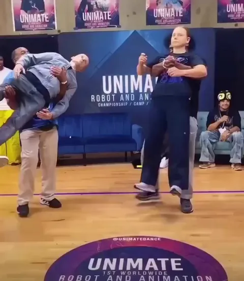 This is a competition for the best robot technique