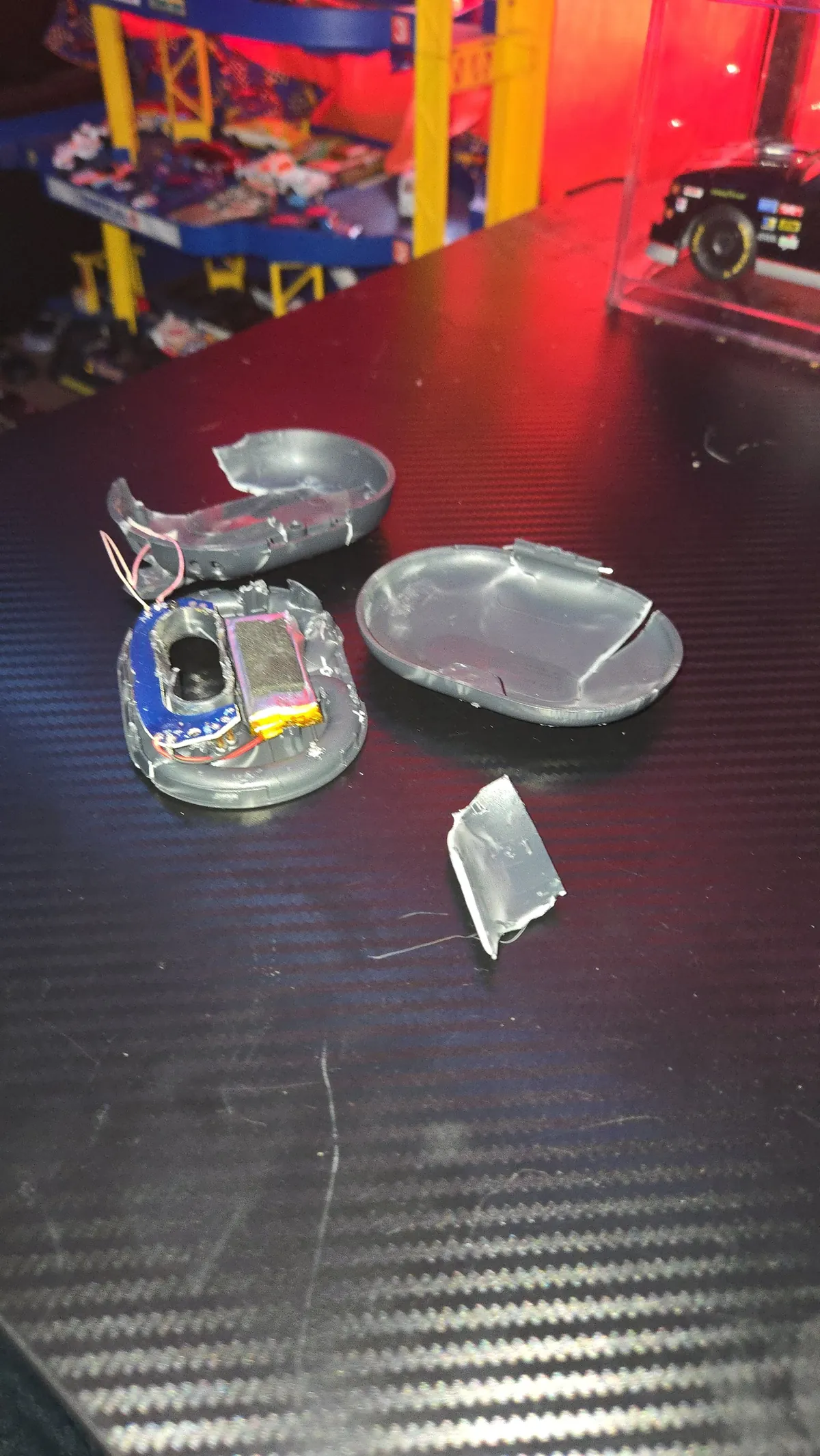 Sad now.... dropped on the way to school. Run over by 2 busses