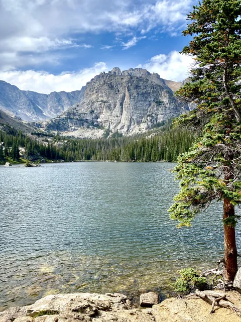 Loch Vale, Colorado (2761x3763)(OC)