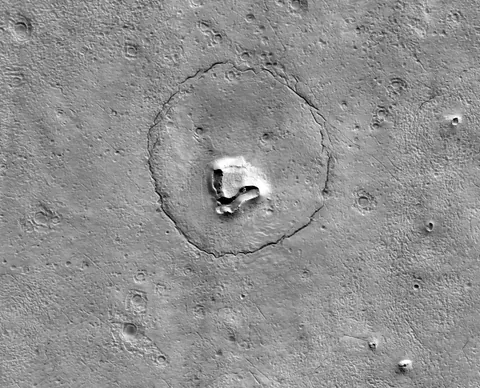 A Bear on Mars? - Viewed from the Mars Reconnaissance Orbiter/HiRISE