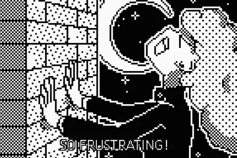 Frustration under the moon