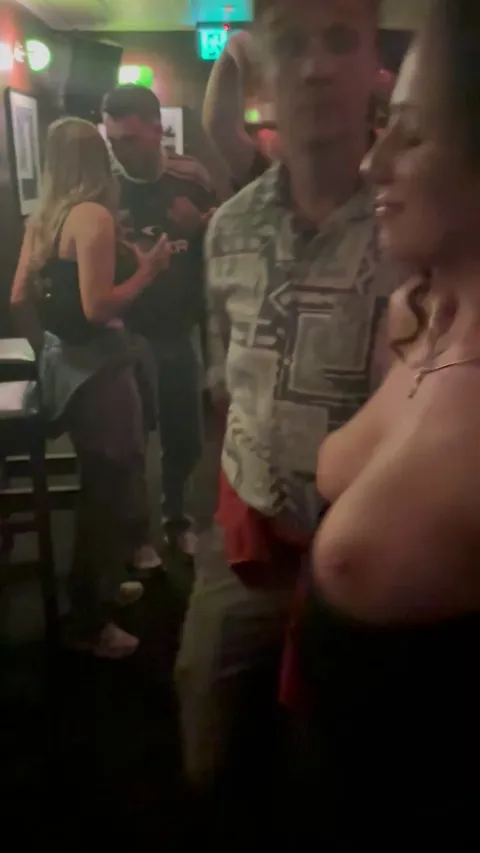 Dancing with my titties out is so freeing