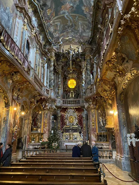Gothic Church in Hamburg, Germany