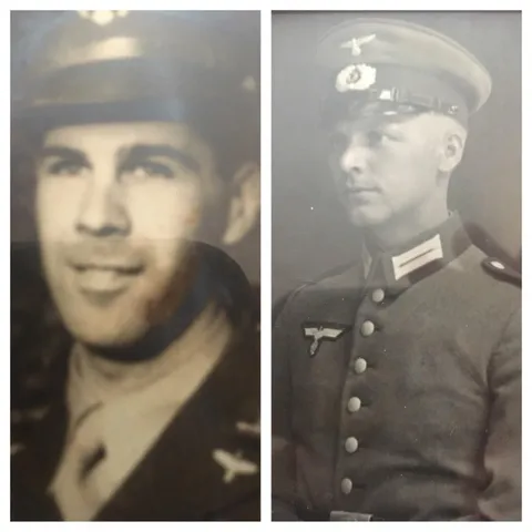 Both my grandfathers fought in WWII, but against one another.
