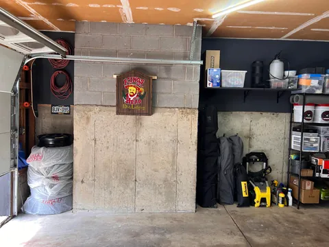 Surprised my husband with a little garage makeover