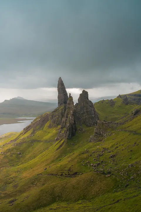 Stormy morning at Storr [OC] [6336x9504]