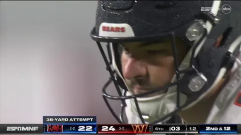 [Highlight] WSH vs CHI - Jake Moody game-winning FG for the Bears