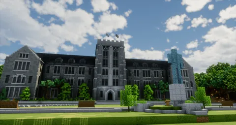I Spent 700 Hours Building My University Campus in Minecraft