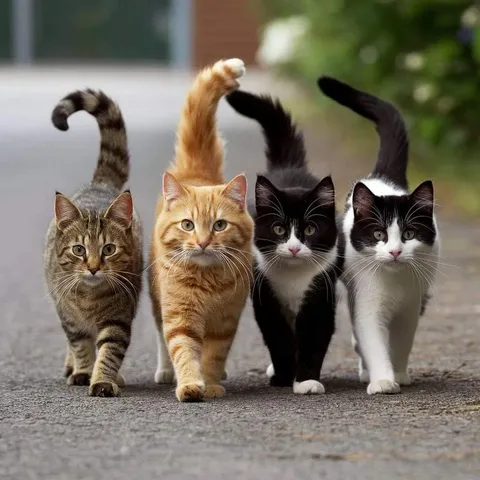 PsBattle: A Group of Cats