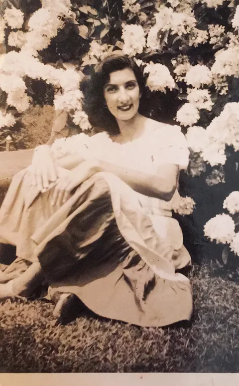 After posting her pictures on this subreddit a couple of times, my grandma passed away in her sleep this morning at the age of 102. She will finally get to see her husband again. (1950s)
