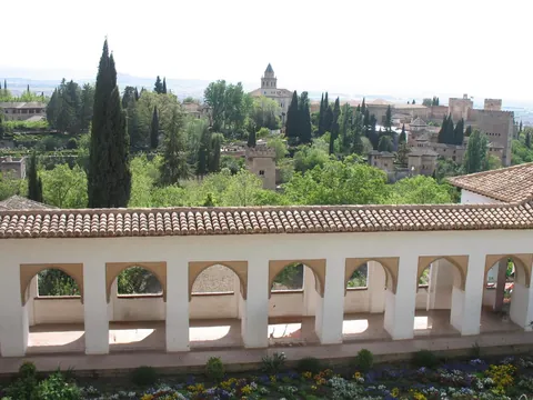 Visiting Alhambra Palace in Grenada, Andalusia, Spain