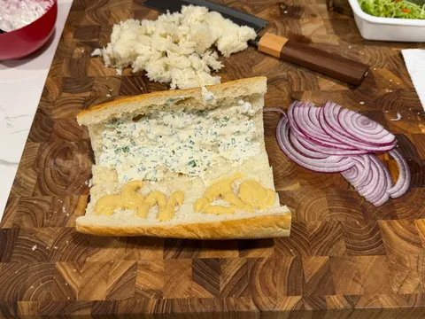 [homemade] sub sandwich