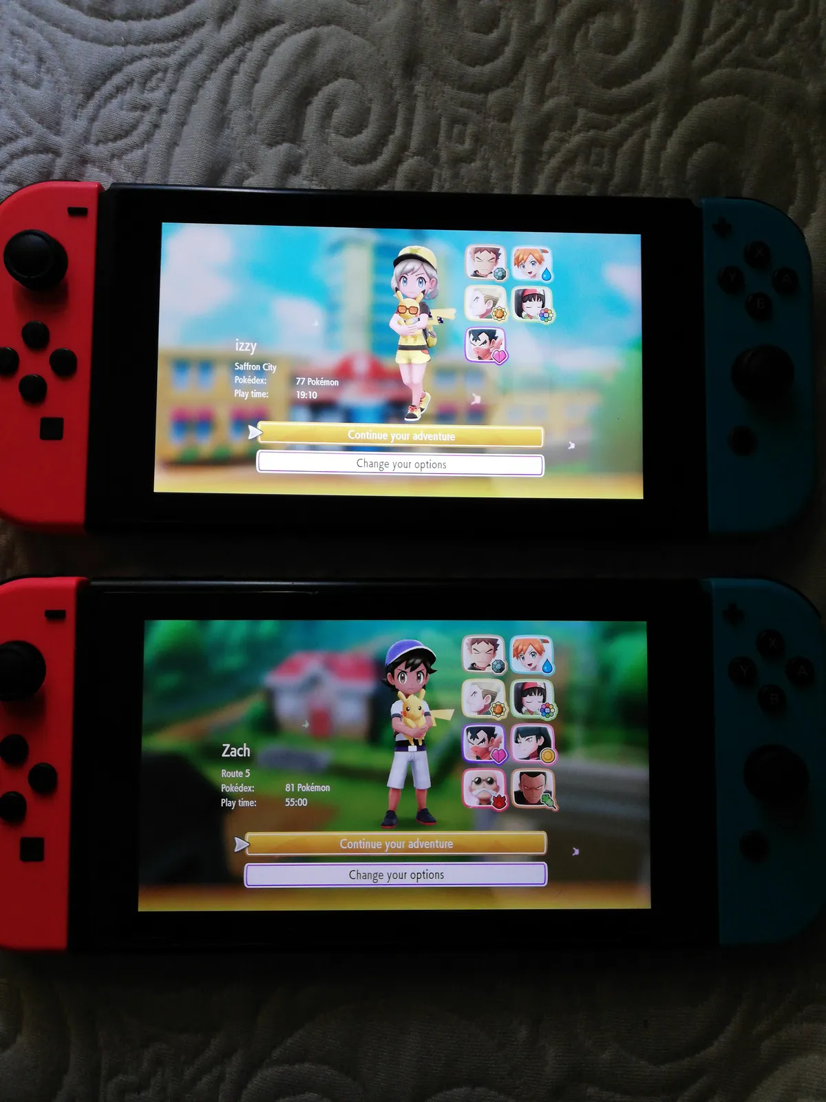 Game sharing on the switch allows both people to play at the same time. (more info in the comments)