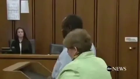 Father lunges over table to attack his daughter’s murderer