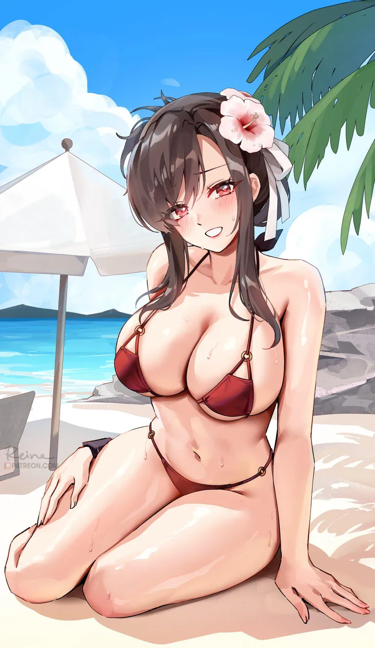 Tifa in bikini