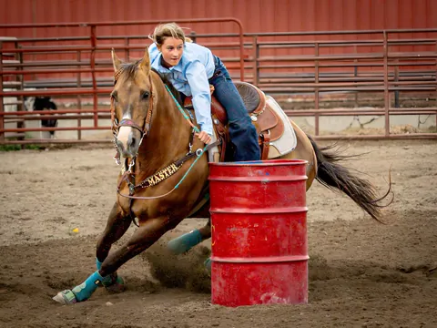 My daughter’s first rodeo
