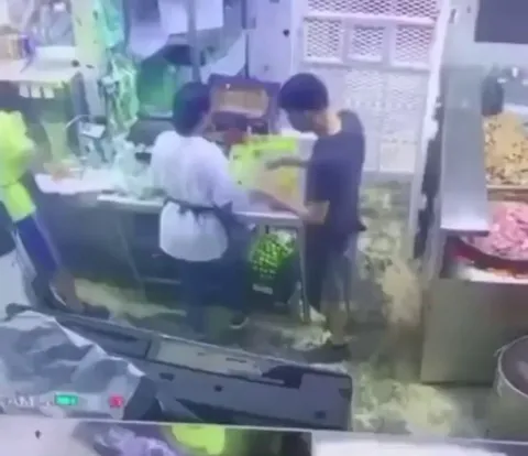 Young employee sick with new disease