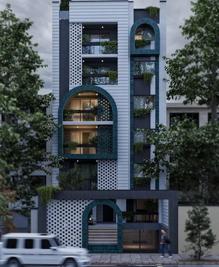 Thoughts on these apartment designs by  architects  Sahar Kamaleddin and Nima Safdari? Some of these projects are currently under construction.