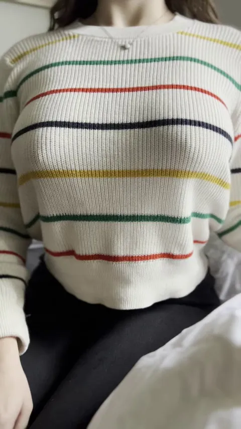 Showing off my boobs before class, I hope my professors notice my outfit and recognize me today [oc]