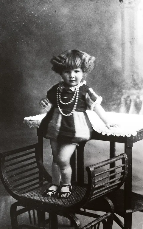 Baby girl in 1930