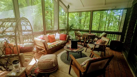 Sunday afternoon reading on my cozy porch