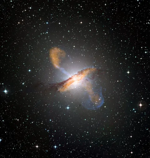 Jets from active supermassive black hole at the center of Centaurus A