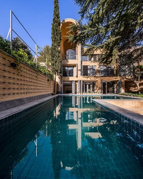 Villa by cedrusstudio, vinneh village, iran. 