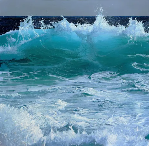 Wave II, William Drummond, Oil &amp; Acrylic, 2025