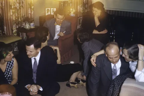 My Grandparents throwing a party - Minnesota (1960s)