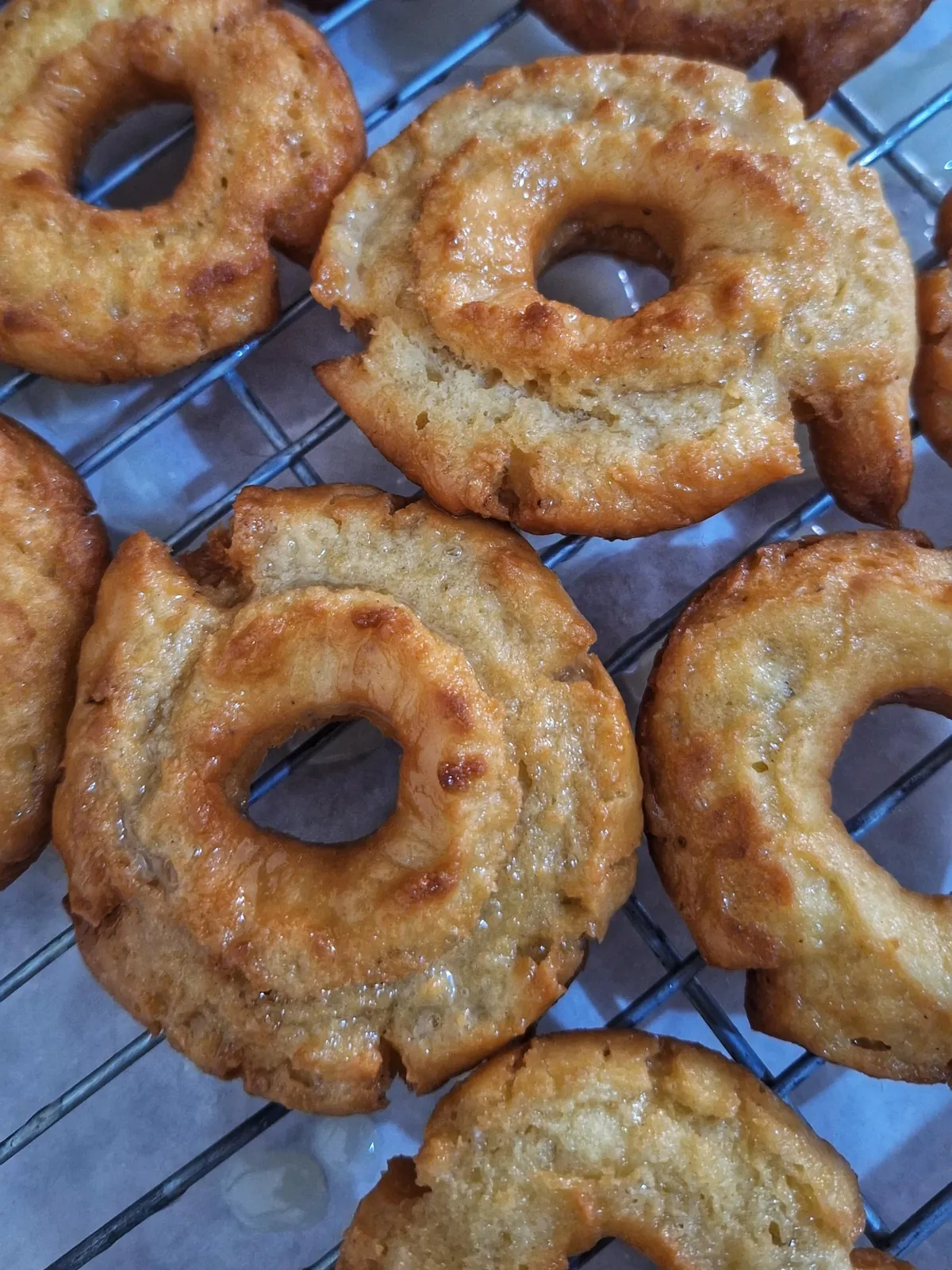[Homemade] Old-fashioned Sour Cream Donuts