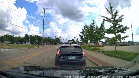 [OC] Five seconds from when the vehicle in front of him started moving until my honk. I guess I could have been more patient.