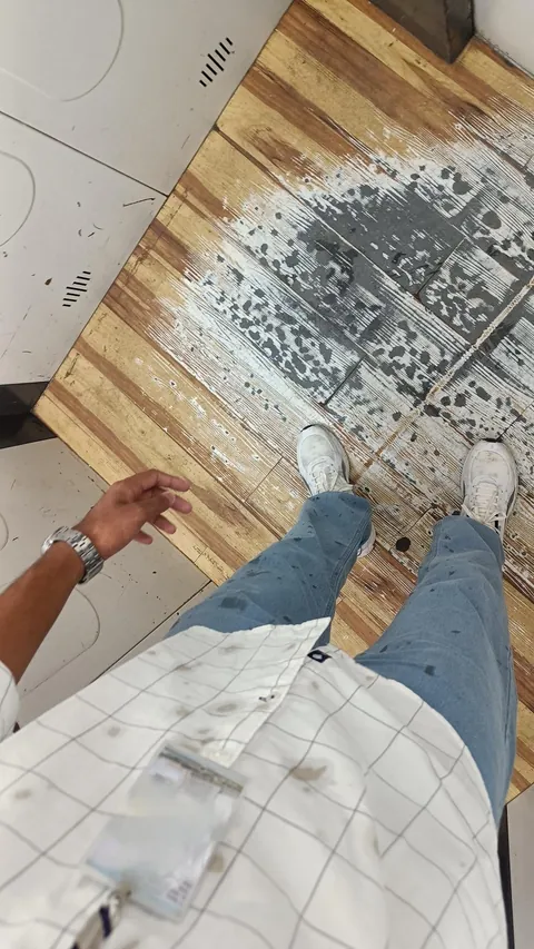 First casual day, got washed instead!