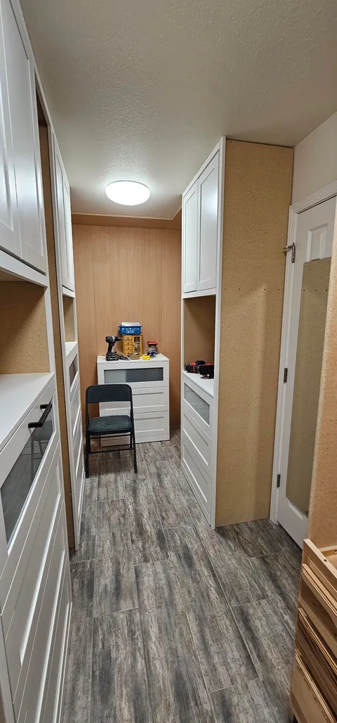 Wife wanted a new closet.