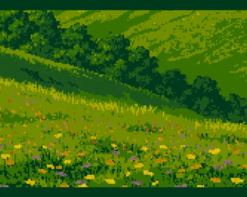[OC] Green Hills study with MS Paint