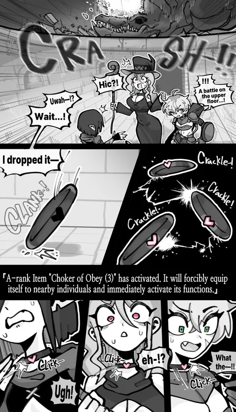 Be careful when handling cursed mind control artifacts! [Omeok911 / @Omeok911]