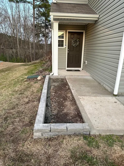 First landscape DIY