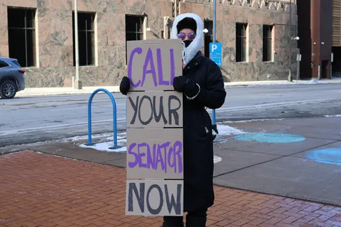 Minneapolis - Yesterday's Government Plaza Protest [OC]