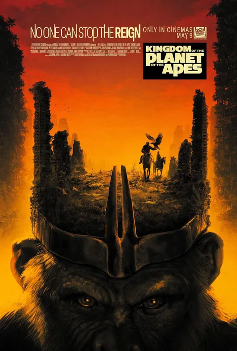 Poster for ‘Kingdom of the Planet of the Apes’