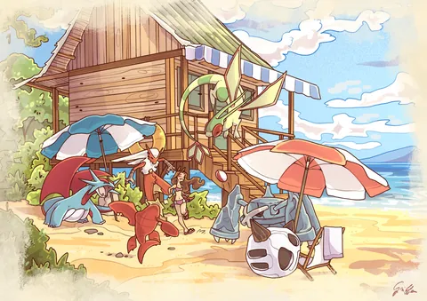 Me with my teams from X to Scarlet