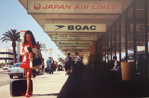 Los Angeles International Airport. 1970's.