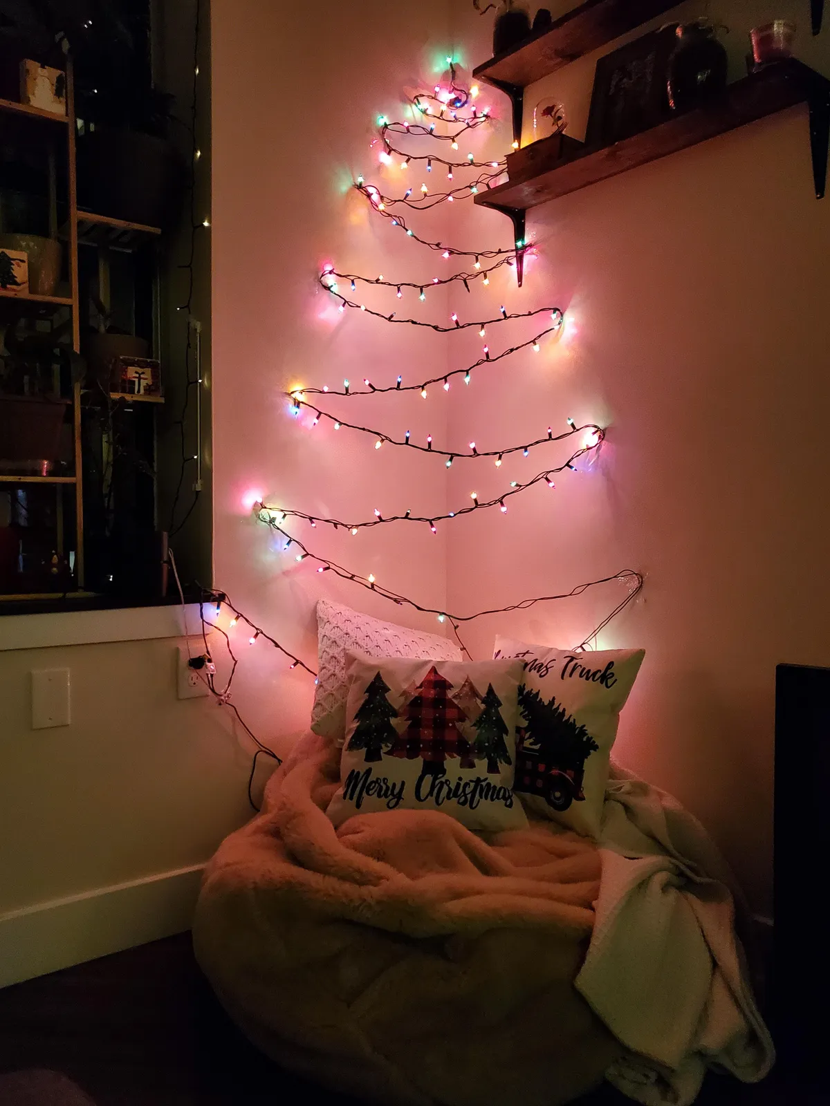 Couldn't get a tree this year so I made the next best thing.