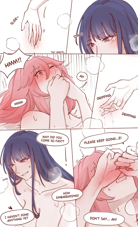 The touch of another woman made her come very fast (ankie (ankys)) [Genshin Impact ]