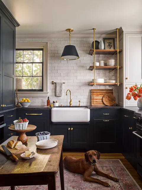 Gut renovation of a 2006 builder-grade renovation kitchen in a 1928 Colonial Revival residence, Baltimore, Maryland [2254x3000]