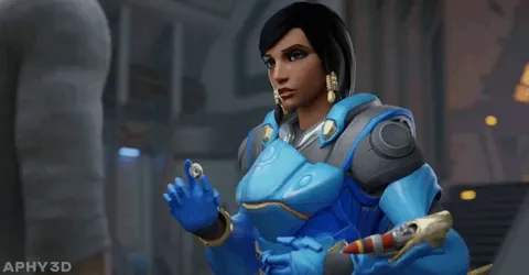 Pharah's lost bet (Aphy3D)