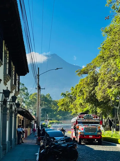 Volcano Acatenango, Volcano Fuego and Lago Atitlan in Guatemala