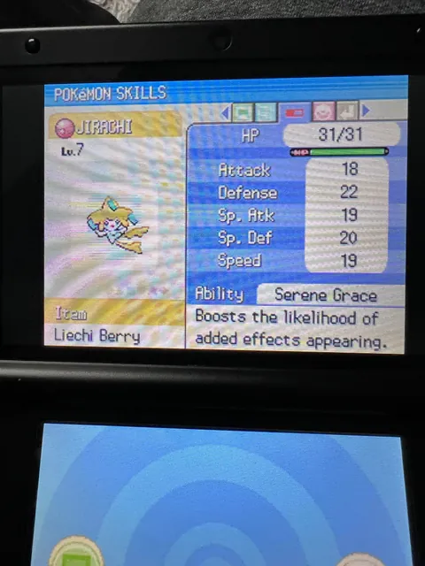 Absolutely insane find in a copy of Pokemon Pearl I bought today