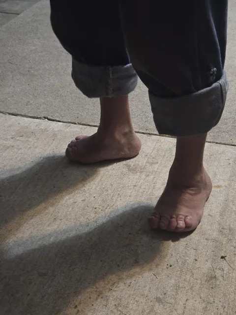 Better Picture of my Buddy's feet